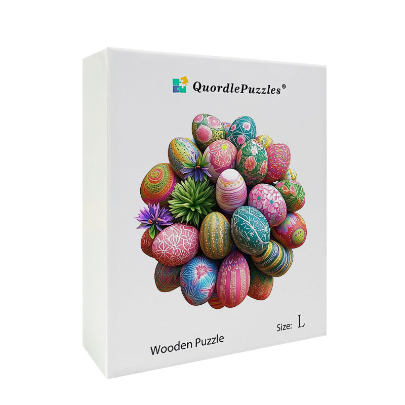 3D osterkranz holzpuzzle