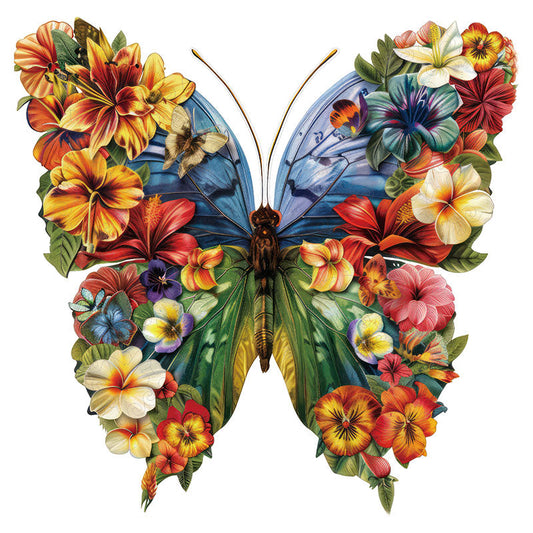 Abstrakter Schmetterling