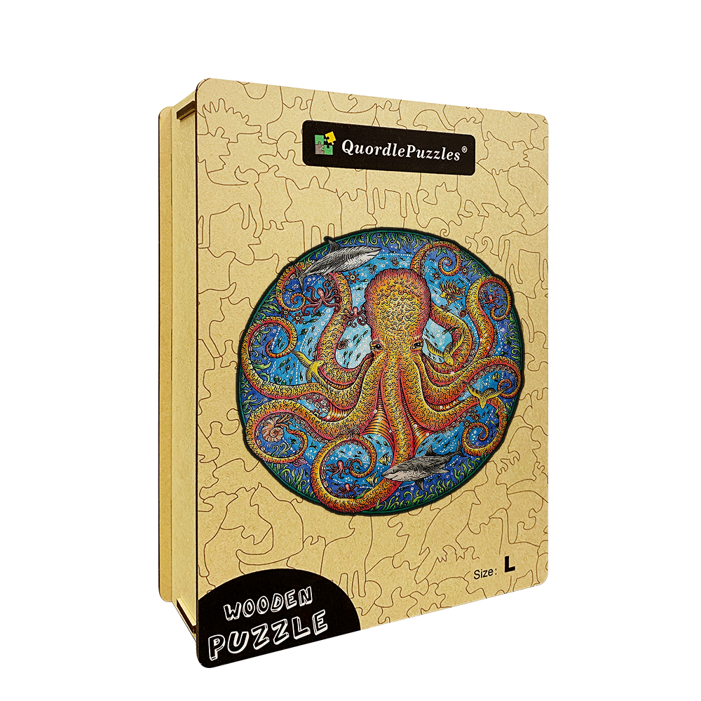 Großes Oktopus-Puzzle