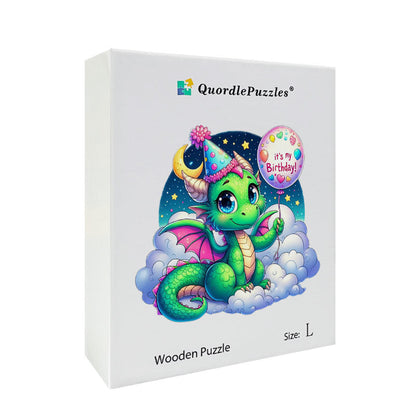 Pastellfarbener Babydrache