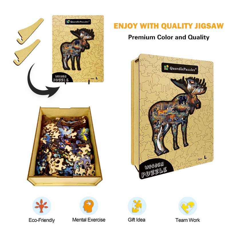 Walk On The Wild Side Holzpuzzle