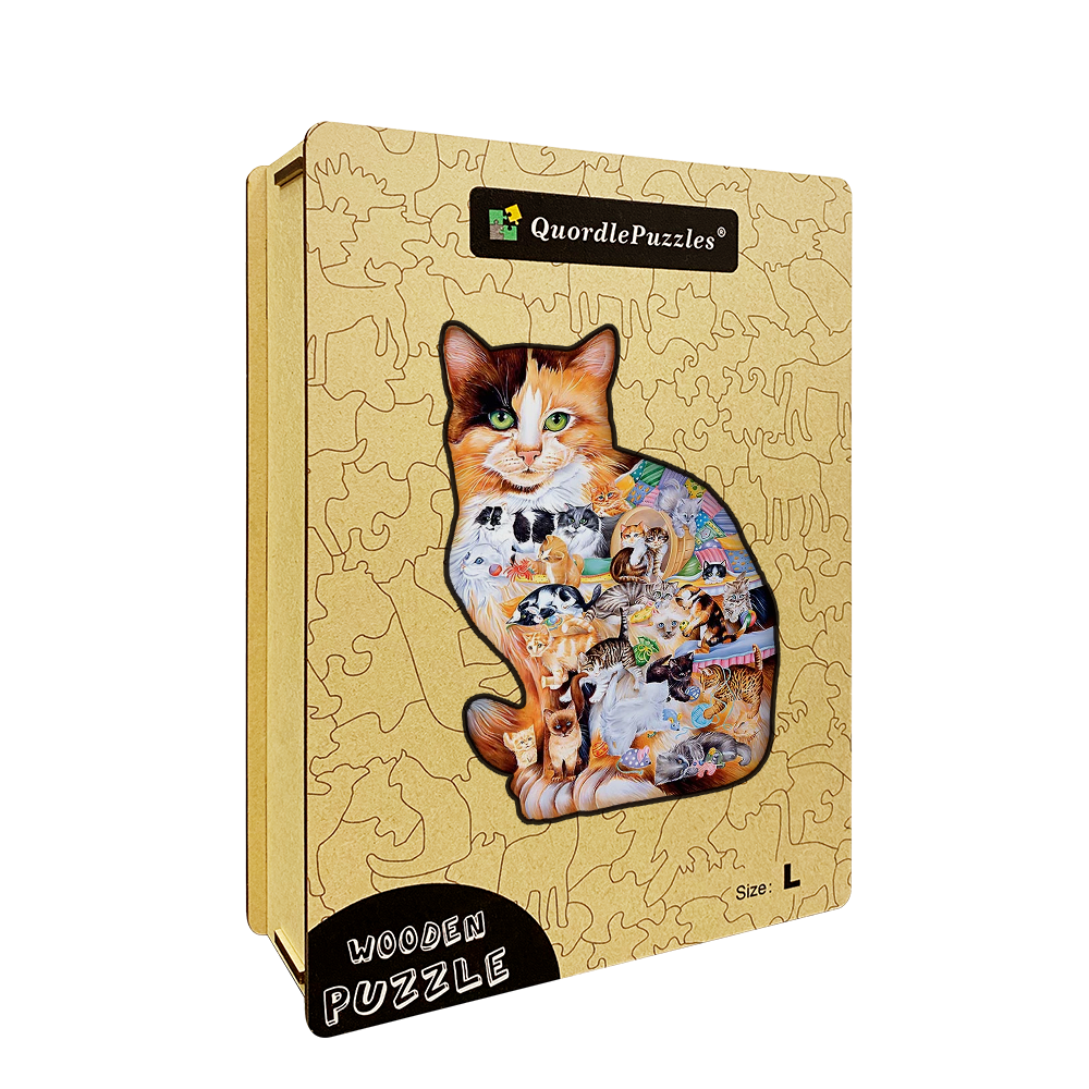 Katzenwelt-Puzzle