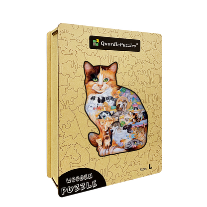 Katzenwelt-Puzzle