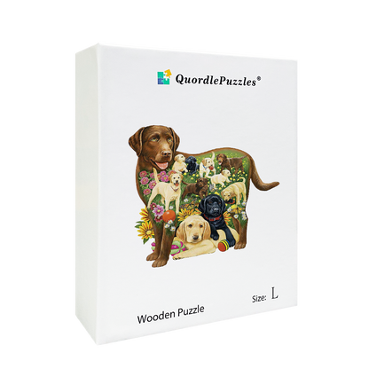 Rasenhund-Puzzle