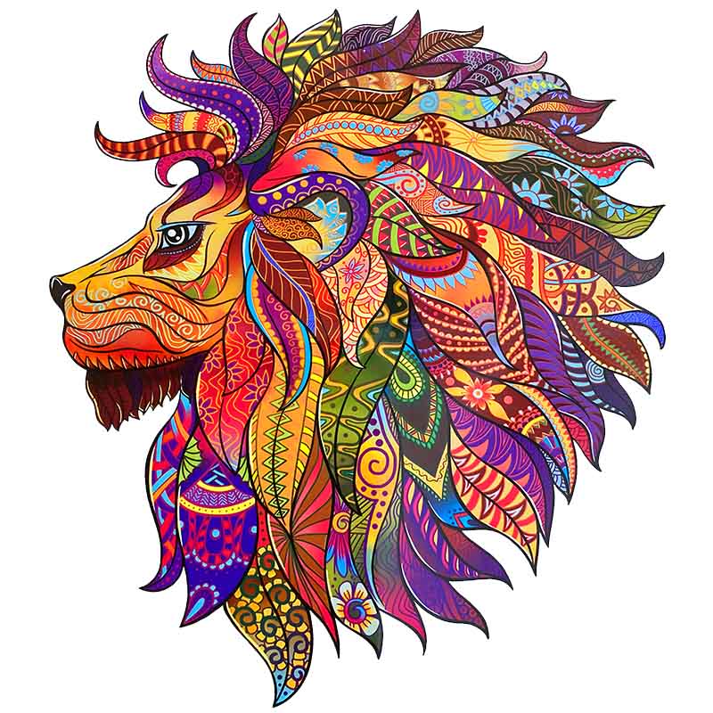 Wunderschönes König der Löwen-Puzzle
