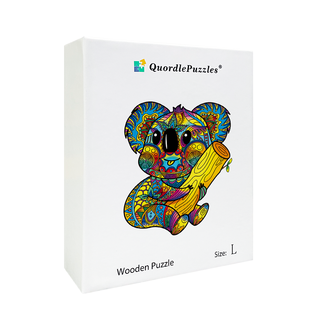 Buntes Koala-Puzzle