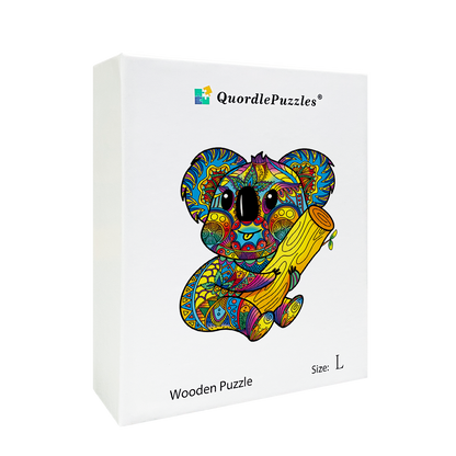 Buntes Koala-Puzzle