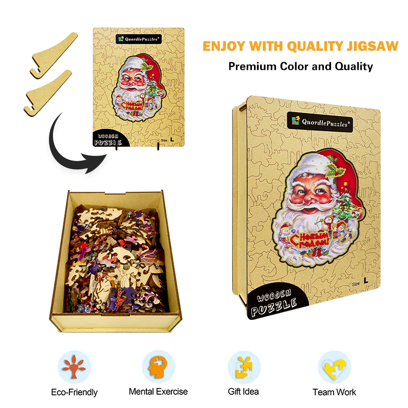 Weihnachtsmann zu Weihnachten Puzzle