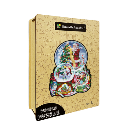 Weihnachtsgeschenk-Puzzle