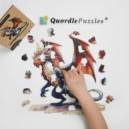 Fantasy-Drachen-Clipart isoliert