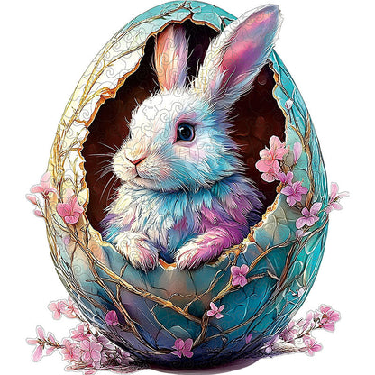 3D magischer hase holzpuzzle