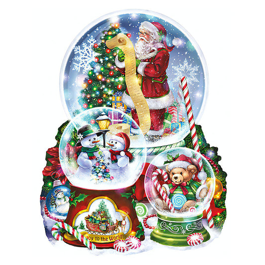 Weihnachtsgeschenk-Puzzle