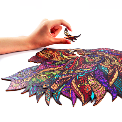 Roter Löwe-Puzzle