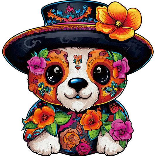 Aquarell-Clipart mit Tiermotiven zum Tag der Toten