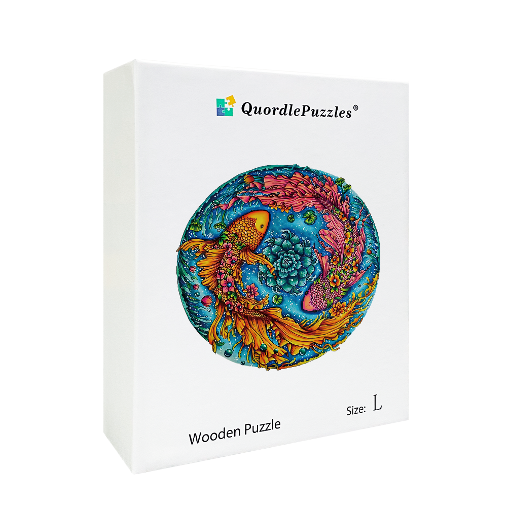 Doppelfisch-Puzzle