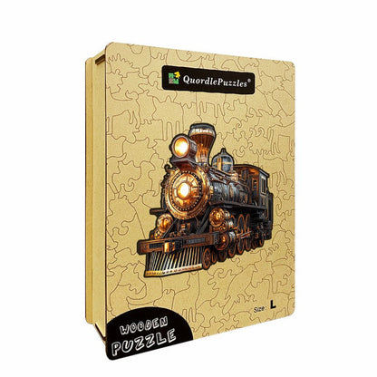 3D Dampflokomotive Holzpuzzle