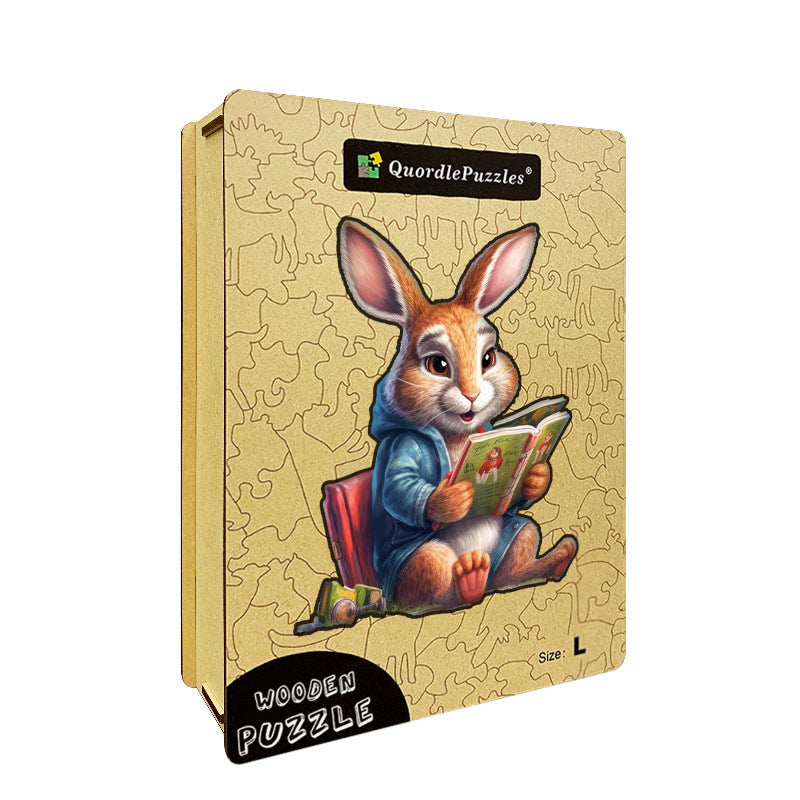 Süßes Kaninchen-Lesebuch