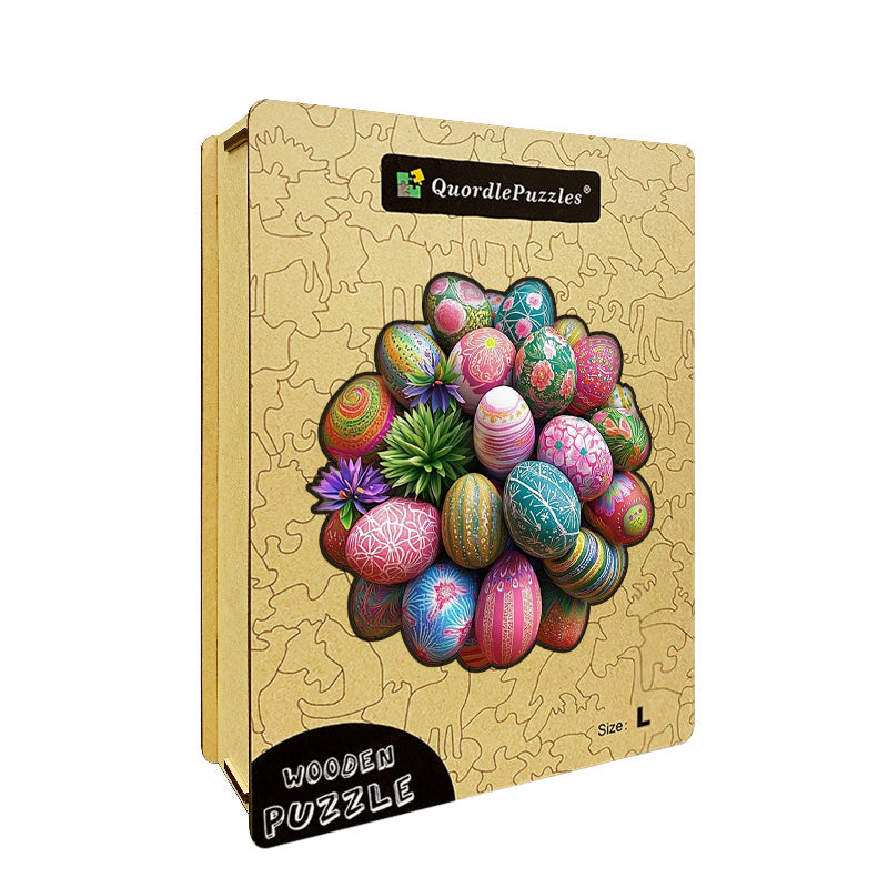 3D osterkranz holzpuzzle