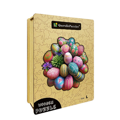 3D osterkranz holzpuzzle