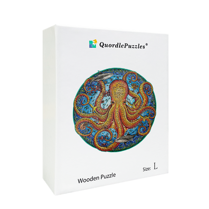 Großes Oktopus-Puzzle