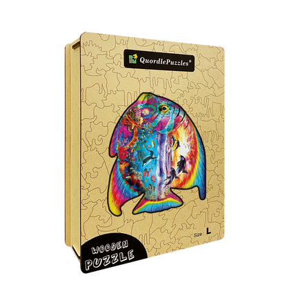 Regenbogenfisch-Puzzle
