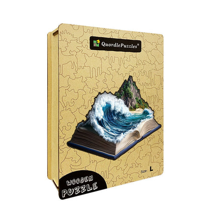 🔥Letzter Tag –3D meereswoge holzpuzzle