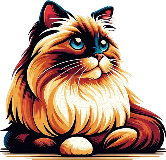 Lebendige, launische Ragdoll