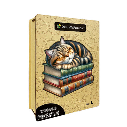🔥Letzter Tag –Clipart mit Bibliothekskatze