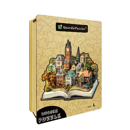 3D marktplatz holzpuzzle