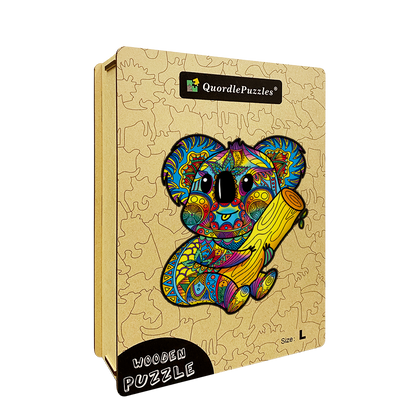 Buntes Koala-Puzzle