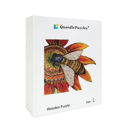 🔥Letzter Tag –Bienen Holzpuzzle