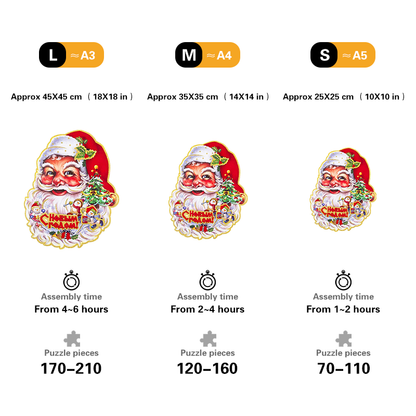 Weihnachtsmann zu Weihnachten Puzzle