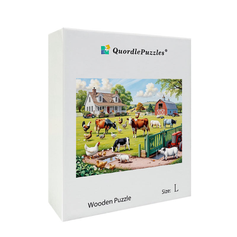 Boerenleven  holzpuzzle