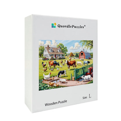 Boerenleven  holzpuzzle