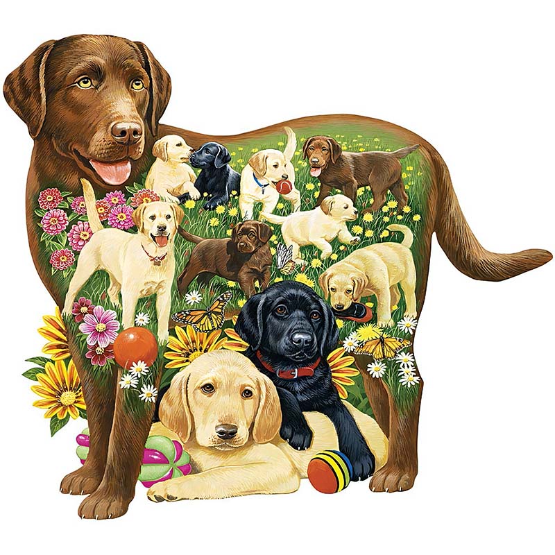 Rasenhund-Puzzle