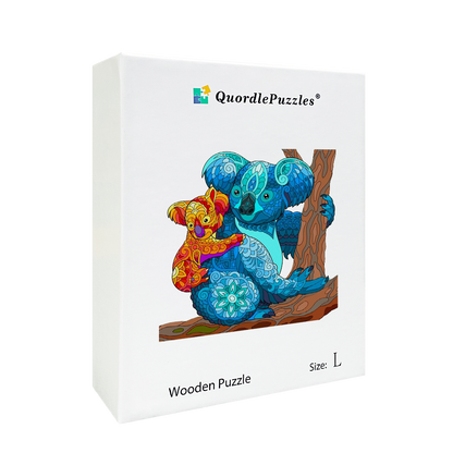 Koala-Mutter-Kind-Puzzle