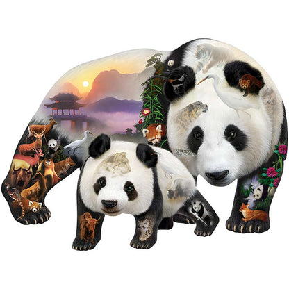 Panda Home-Puzzle