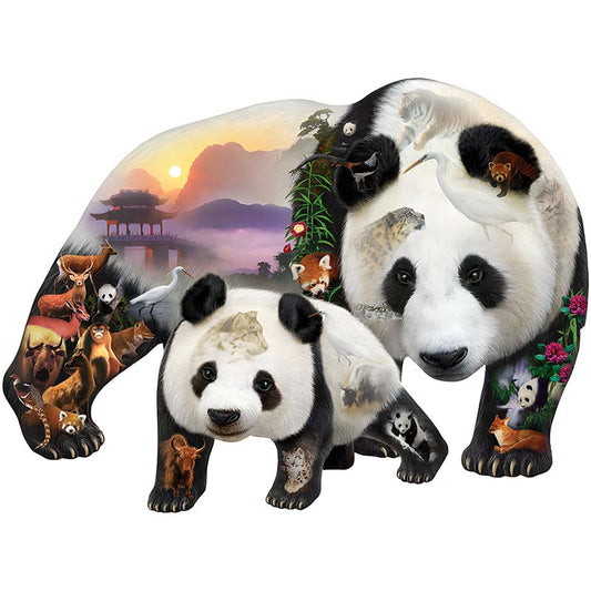 Panda Home-Puzzle