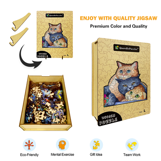 Drei-Katzen-Puzzle