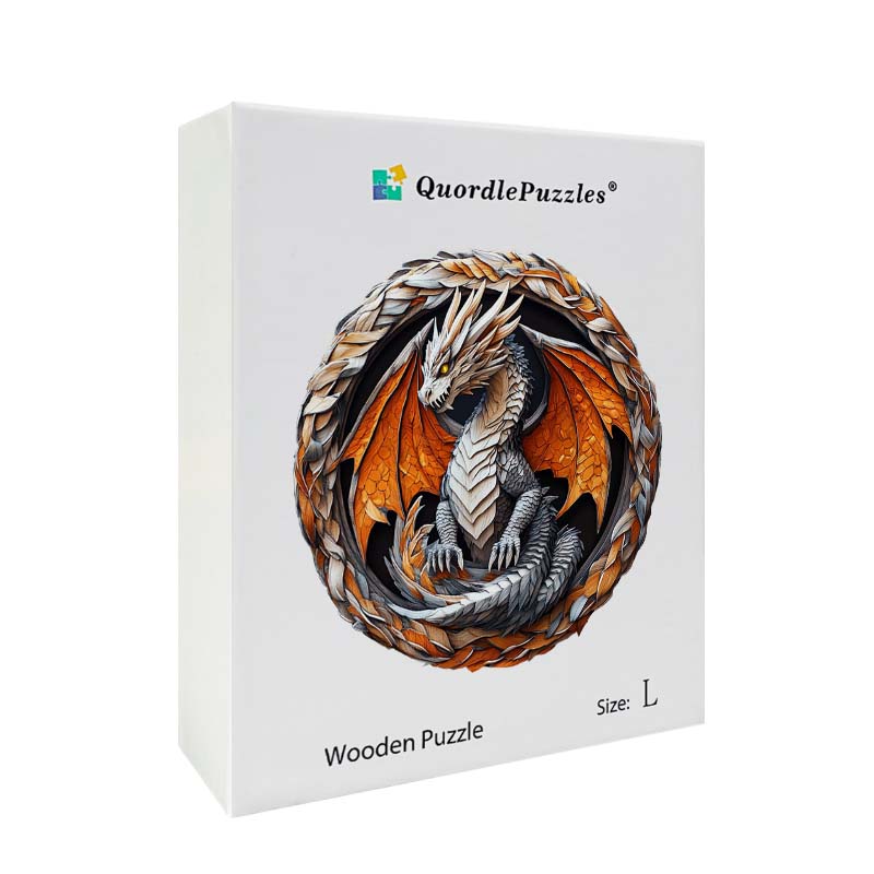 3D Drache Holzpuzzle