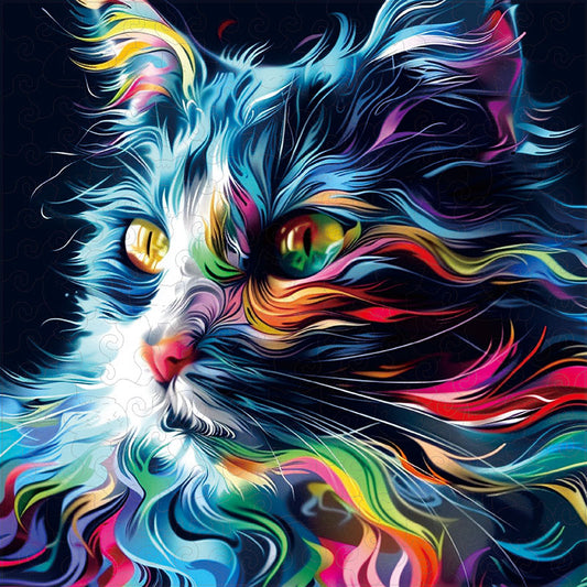 Katze in Nebelform
