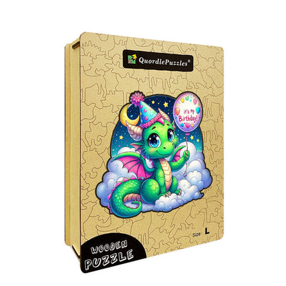 Pastellfarbener Babydrache