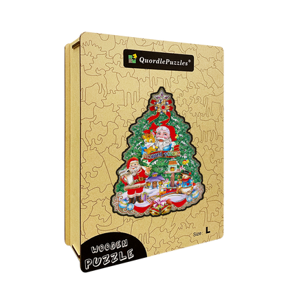 Weihnachtswunsch-Puzzle