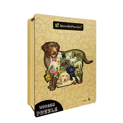 Rasenhund-Puzzle