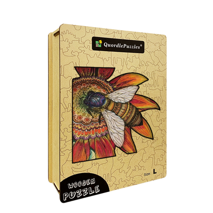 🔥Letzter Tag –Bienen Holzpuzzle