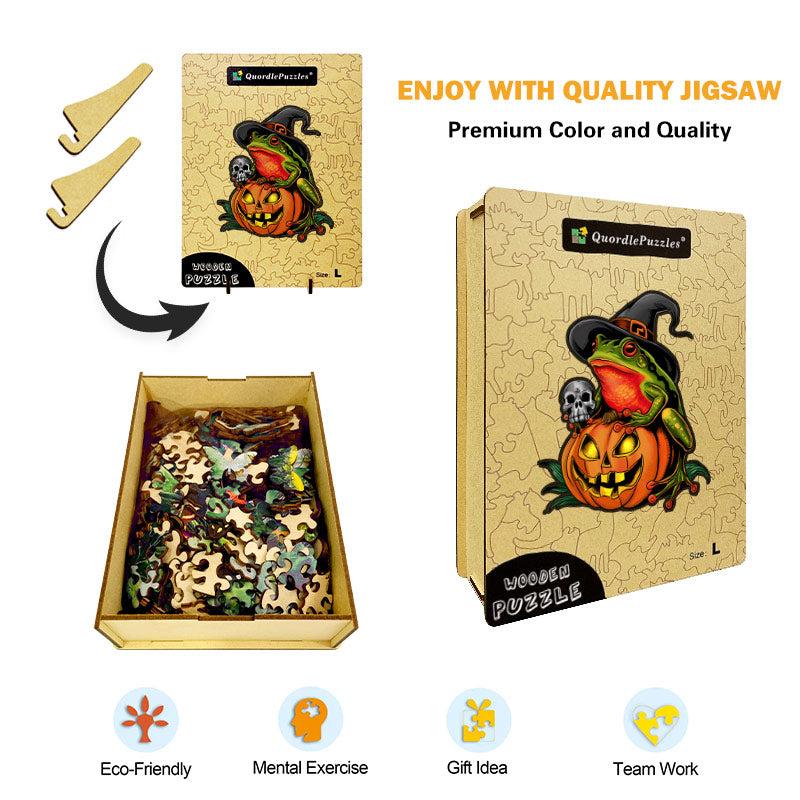 Halloween-Froschkürbis
