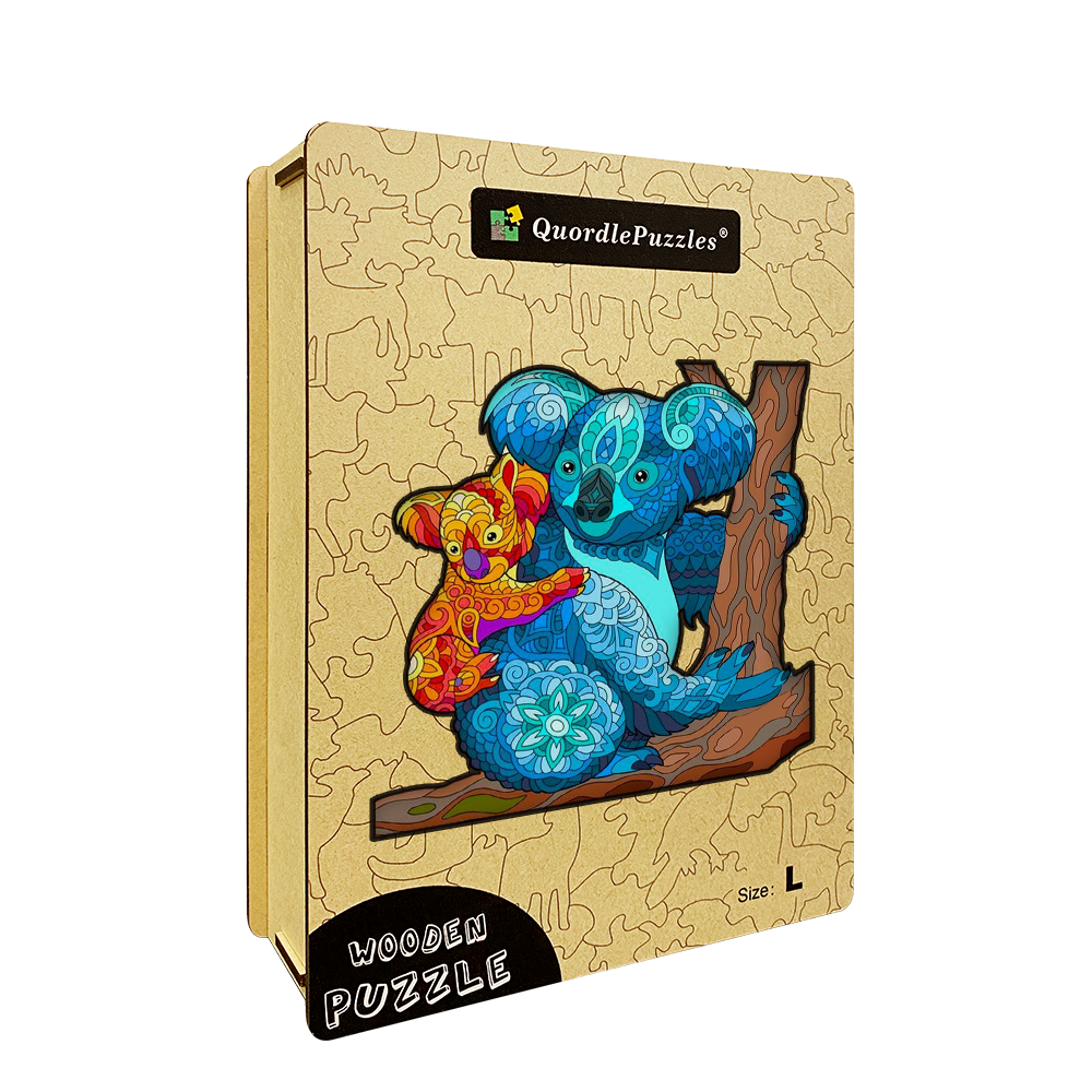 Koala-Mutter-Kind-Puzzle