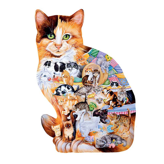 Katzenwelt-Puzzle