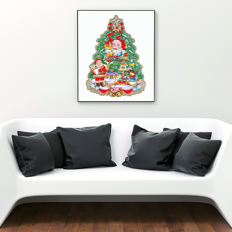 Weihnachtswunsch-Puzzle