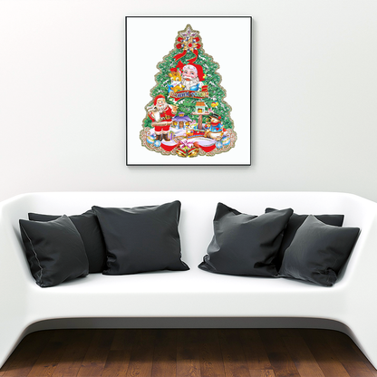 Weihnachtswunsch-Puzzle